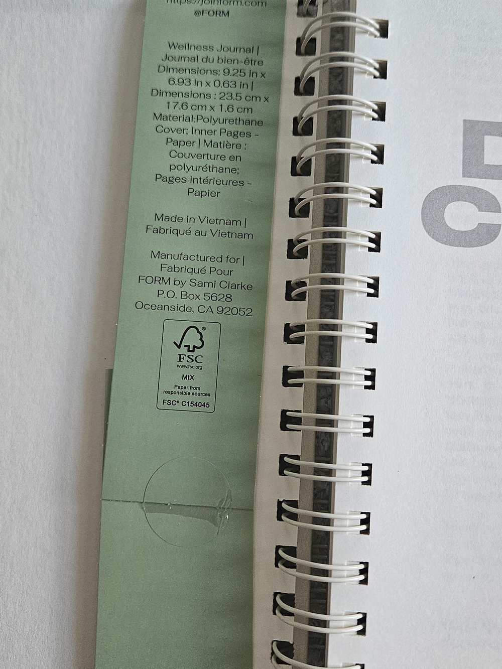 My Daily Check-In Planner — Cream. - Picture 2 of 8